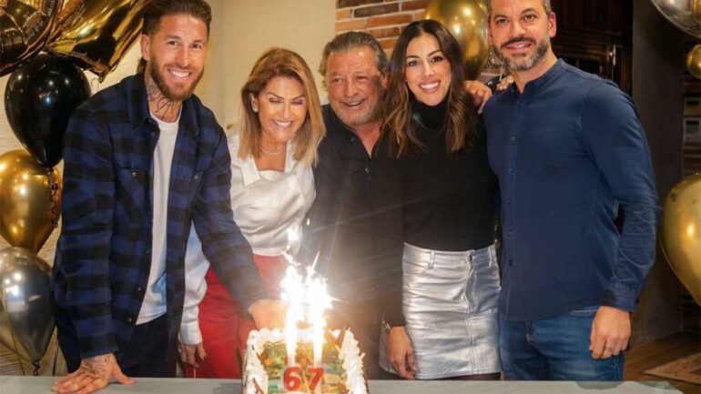 Pilar Rubio la gran ausente en el cumpleaños de la madre de Sergio Ramos