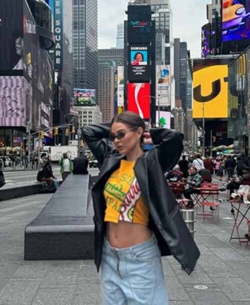 Laura Escanes criticada como madre por su viaje a Nueva York