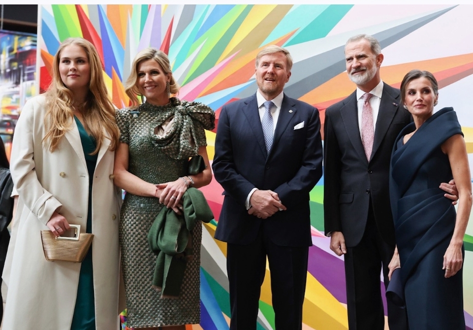 Reina Letizia y Felipe Holanda