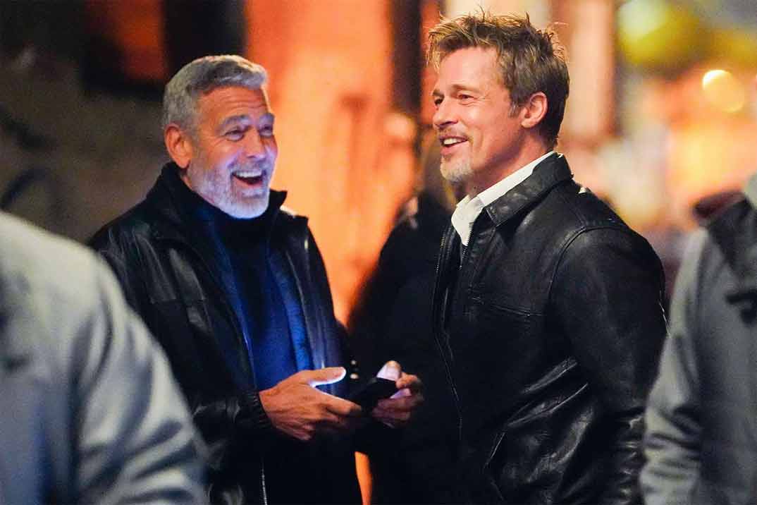 ‘Wolfs’ Brad Pitt y George Clooney protagonizan la comedia de acción que llega a Apple TV+