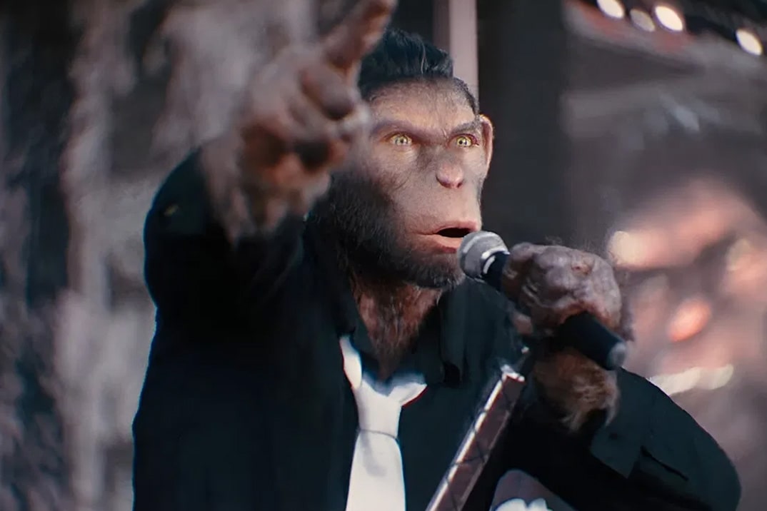 Robbie Williams se convierte en un mono en su biopic ‘Better Man’: Estreno en cines
