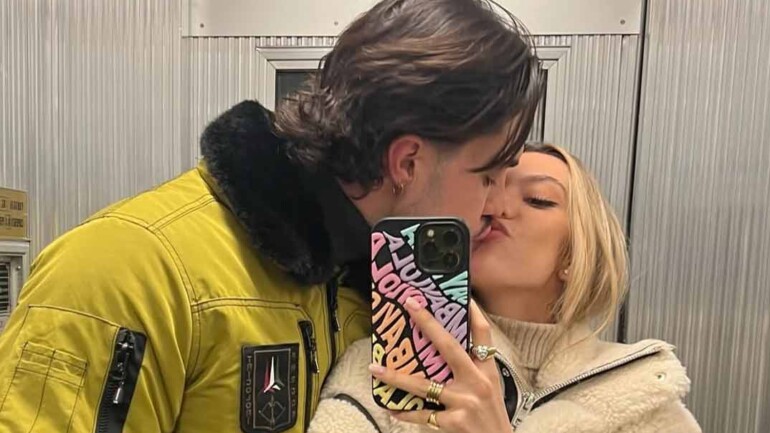 El viaje a Italia de Alejandra Rubio y Carlo Costanzia para un reencuentro familiar y muy esperado