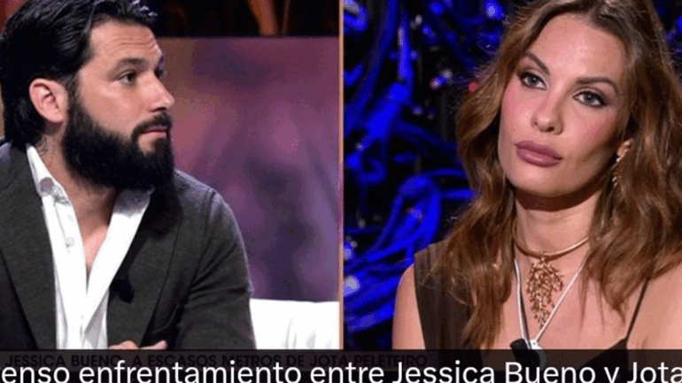 Jessica Bueno y Jota Peleteiro protagonizan un cruce de acusaciones en ‘De Viernes’
