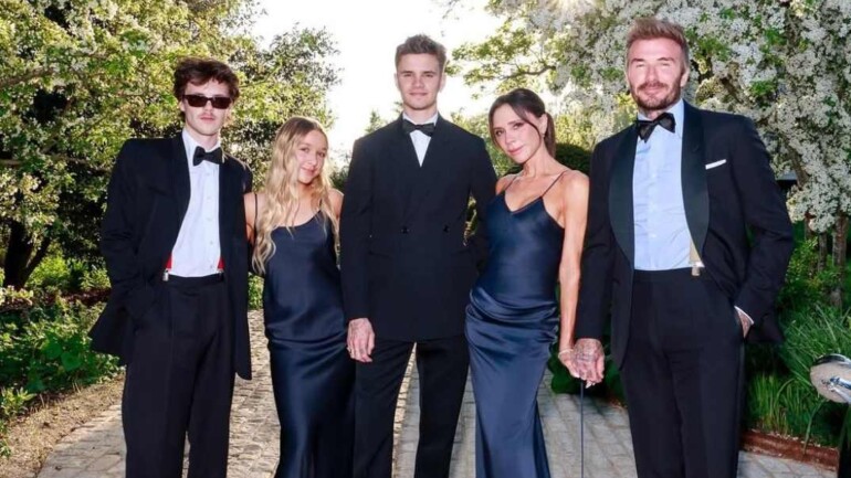 David Beckham festeja su 50 cumpleaños entre lujos, estrellas y una notable ausencia familiar
