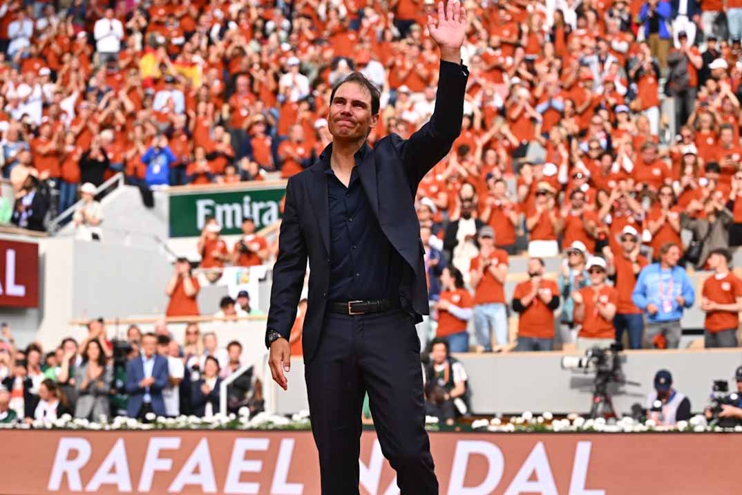 “Merci, Rafa”: Roland Garros se rinde a Nadal Nadal en un homenaje histórico lleno de emoción, lágrimas y leyendas del tenis