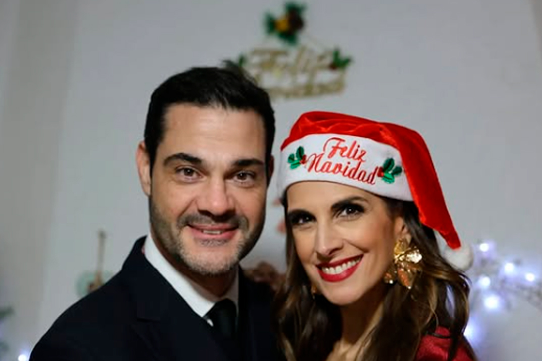 Nuria Fergó junto a Juan Pablo Lauro
