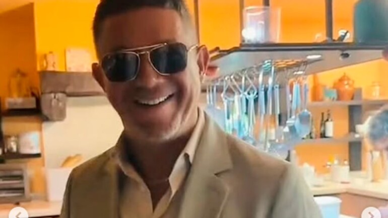 La unión por encima de todo: así celebraron Alejandro Sanz y Raquel Perera la comunión de sus hijos