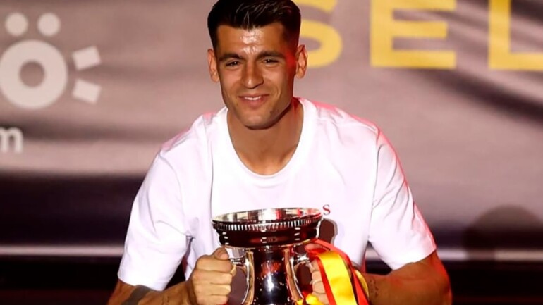 Álvaro Morata y su familia, víctima de amenazas de muerte tras su fallo en la final de la Nations League