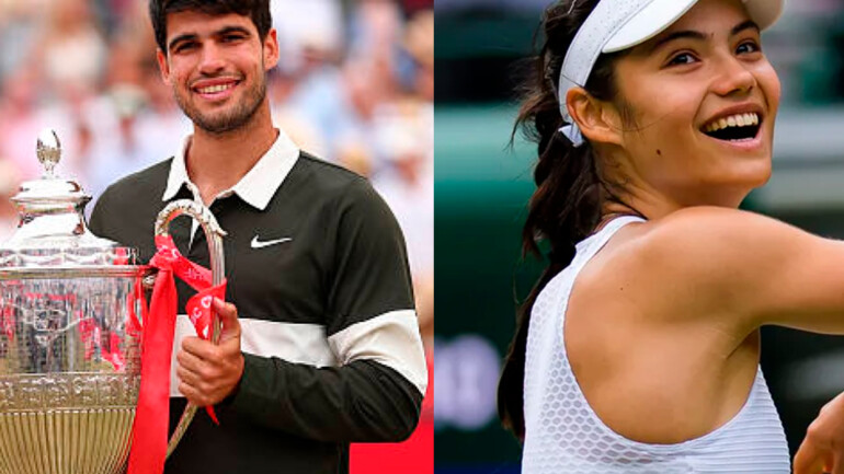 Carlos Alcaraz y Emma Raducanu despiertan rumores de romance mientras se preparan para el US Open
