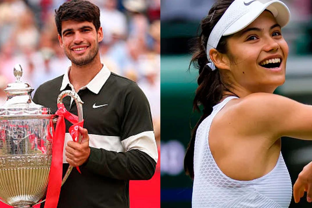 Carlos Alcaraz y Emma Raducanu despiertan rumores de romance mientras se preparan para el US Open