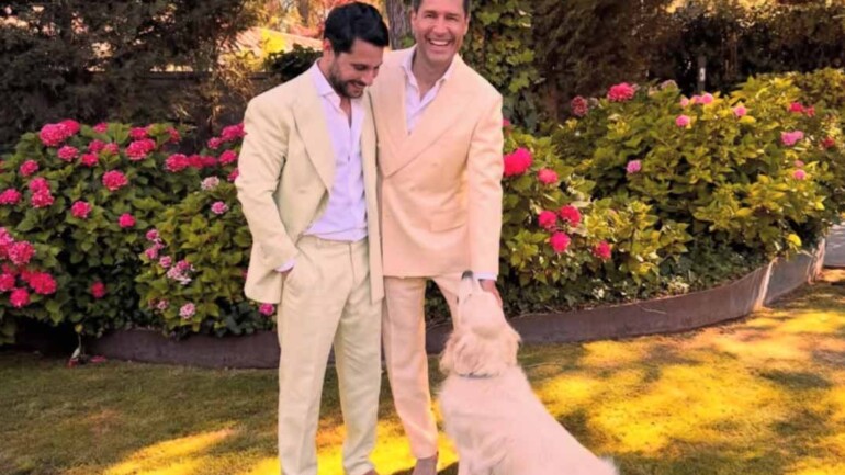 Una boda de ensueño: Jaime Cantizano y Miguel García Golding celebran su amor en un castillo histórico