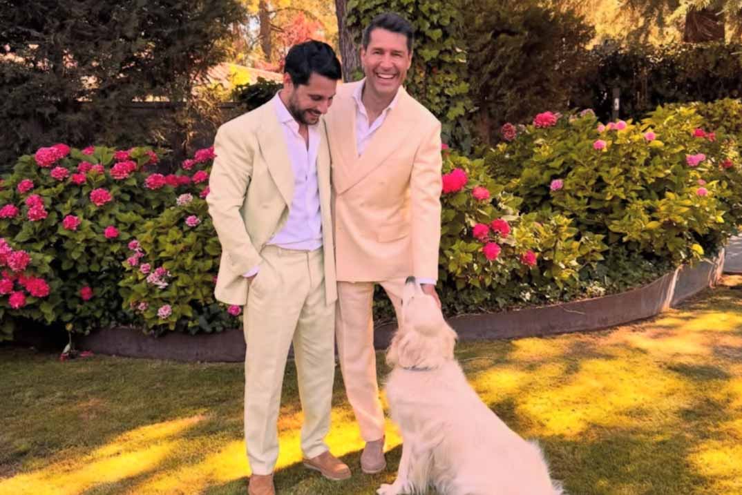 Una boda de ensueño: Jaime Cantizano y Miguel García Golding celebran su amor en un castillo histórico