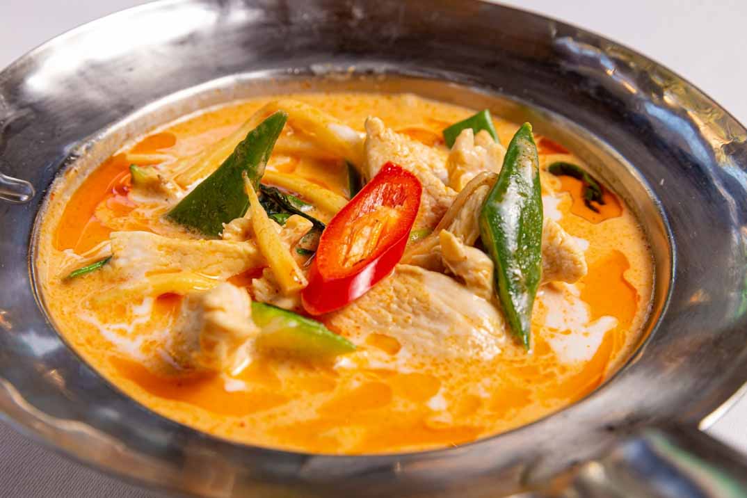 Thai retiro panang nua