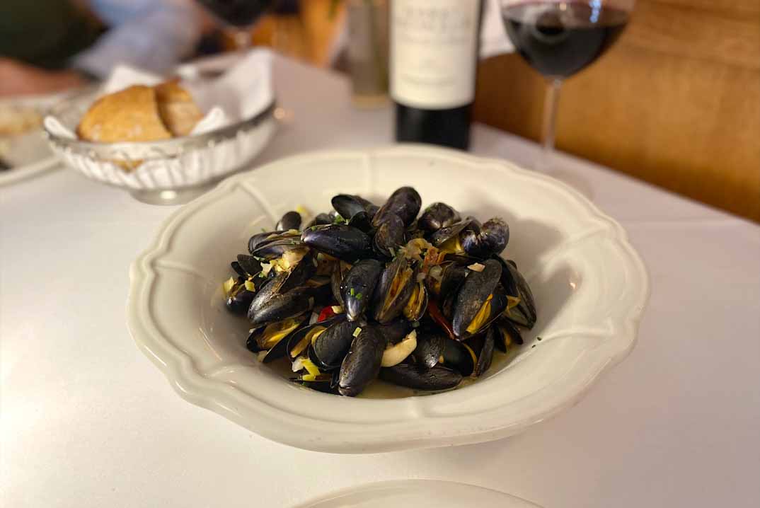Tribeca bistro mejillones