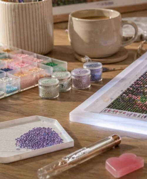 Diamond painting: Los accesorios que están cambiando este fenómeno creativo