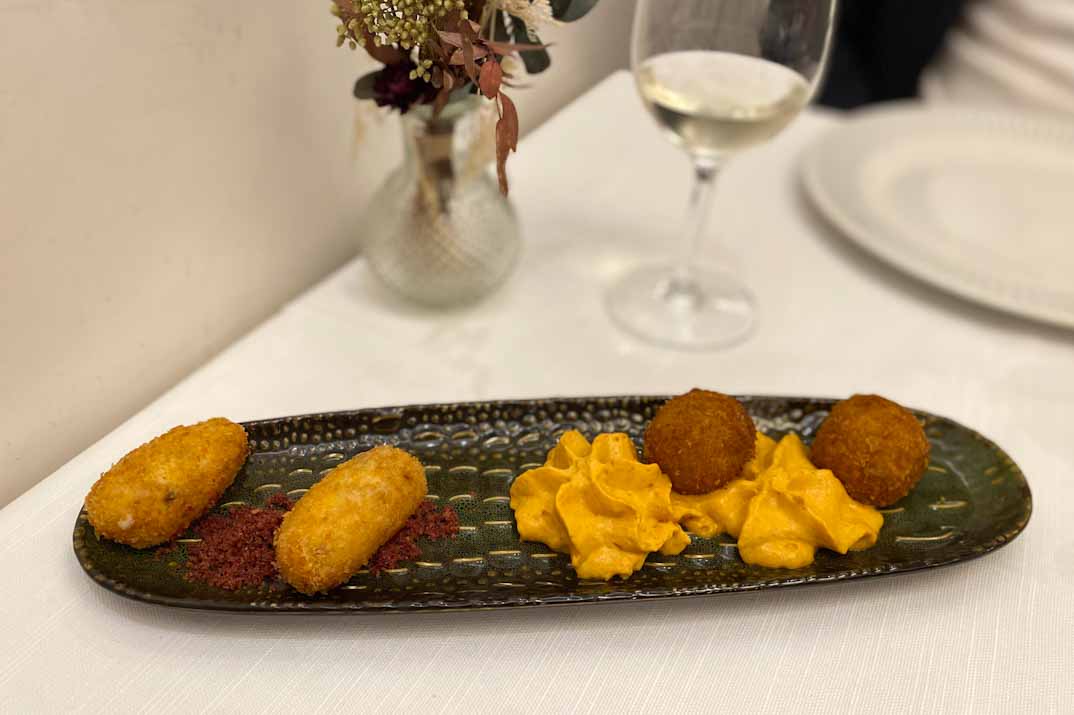 La charca croquetas
