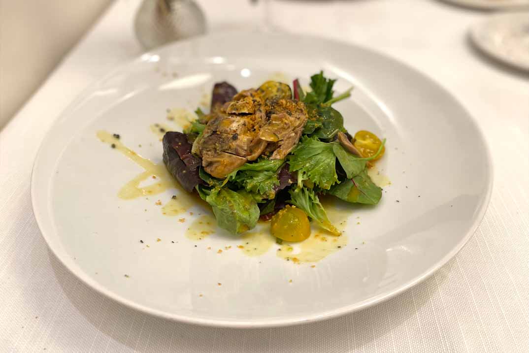 La charca ensalada perdiz