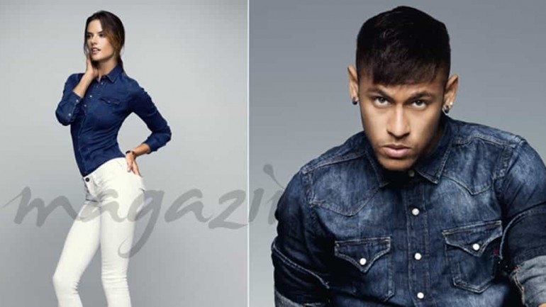 Alessandra Ambrosio y Neymar la revolución del vaquero