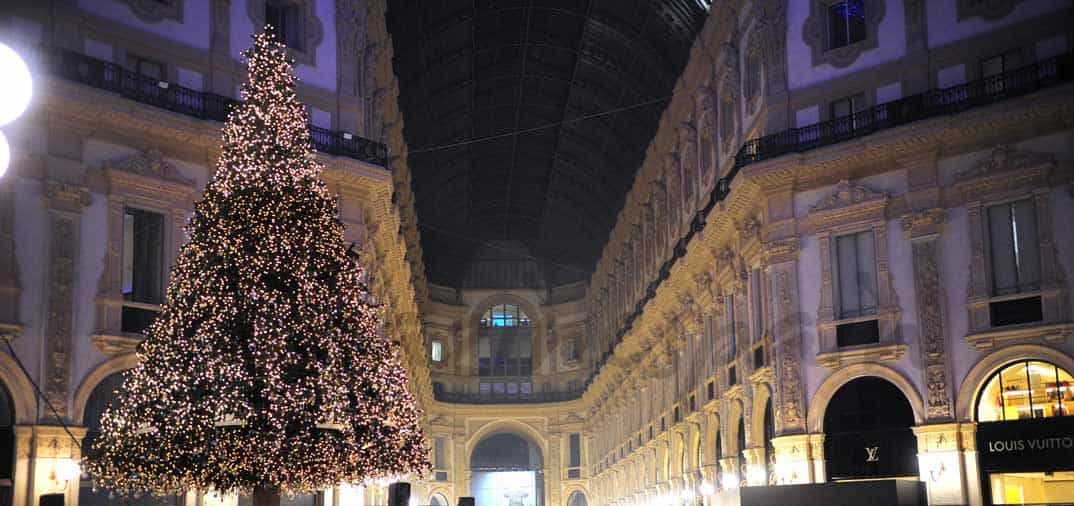 Swarosvsky enciende su tradicional árbol navideño