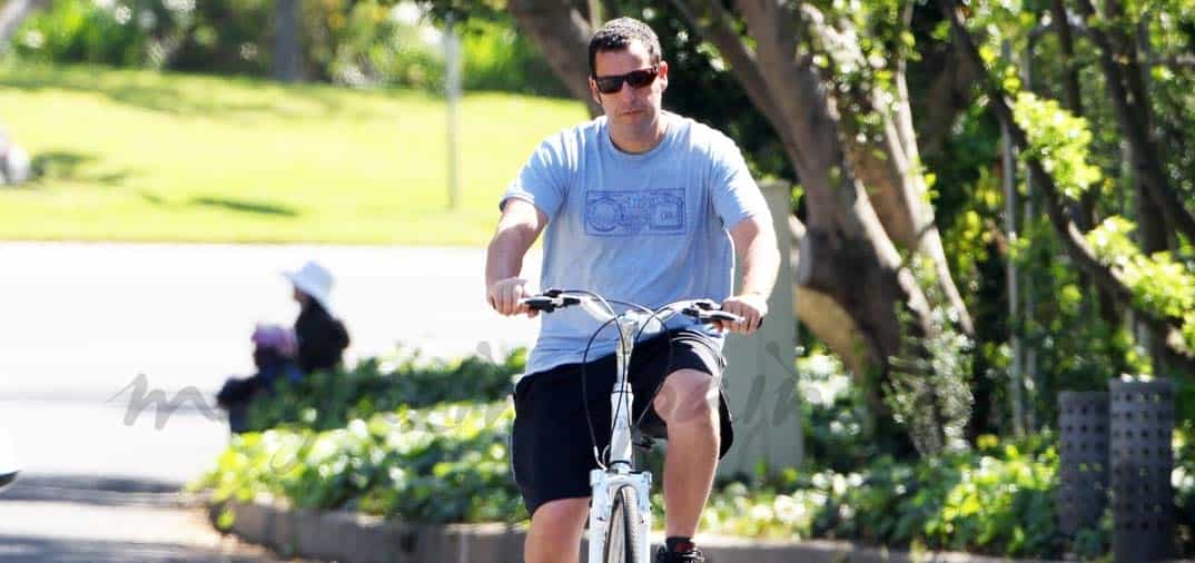 Adam Sandler se pone en forma