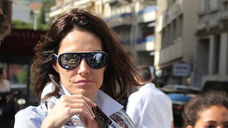 Adriana Abascal, turista en Cannes