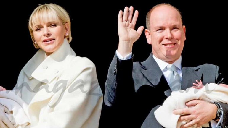 Bautizo de los herederos de Mónaco