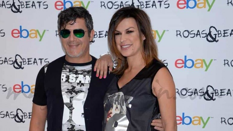 Alejandro Sanz y Raquel Perera diseñadores de ropa