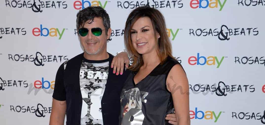 Alejandro Sanz y Raquel Perera diseñadores de ropa