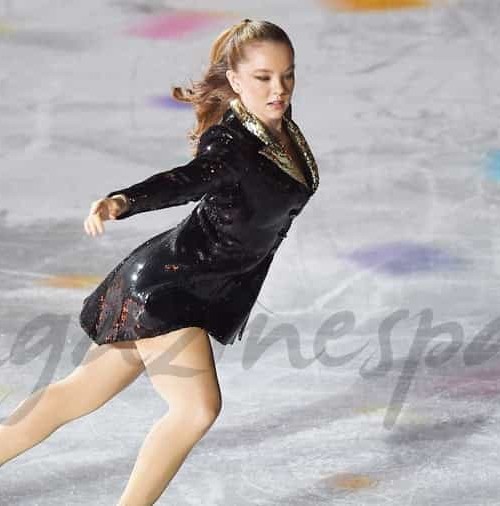 La princesa de Mónaco, una experta patinadora