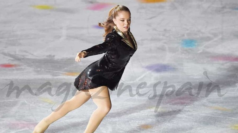 La princesa de Mónaco, una experta patinadora