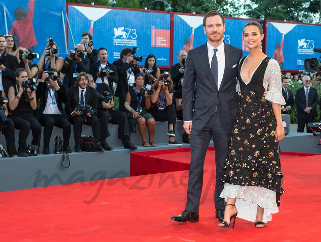 Alicia Vikander y Michael Fassbender