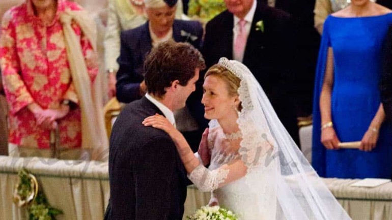 Boda de Amadeo de Bélgica y Lili Rosboch