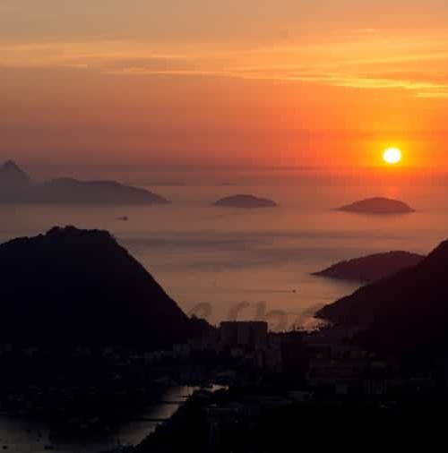 Amanecer en Río de Janerio