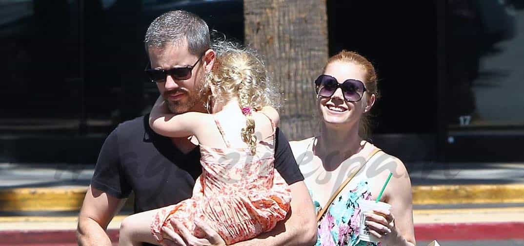 Amy Adams y su pequeña Aviana Olea, de tal palo tal astilla