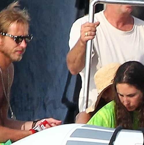 Andrea Casiraghi y Tatiana en el Pachá III