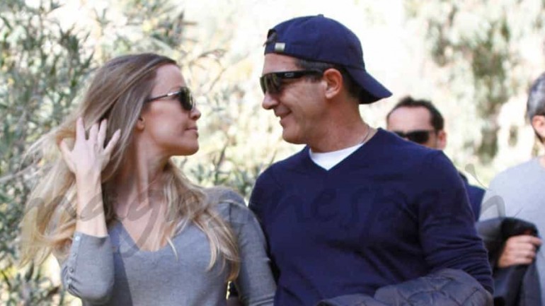 Antonio Banderas vacaciones de Navidad, con su nuevo amor, Nicole Kimpel