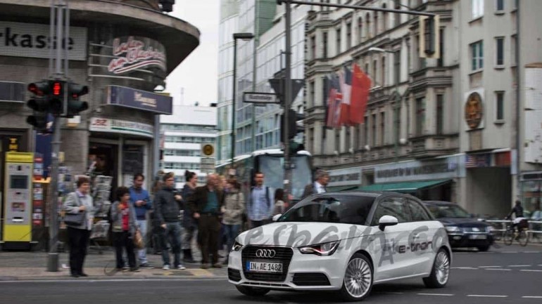 Audi A1 e-tron: movilidad urbana inteligente