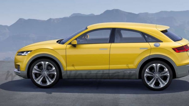 Audi presenta el híbrido, «TT Offroad Concept»