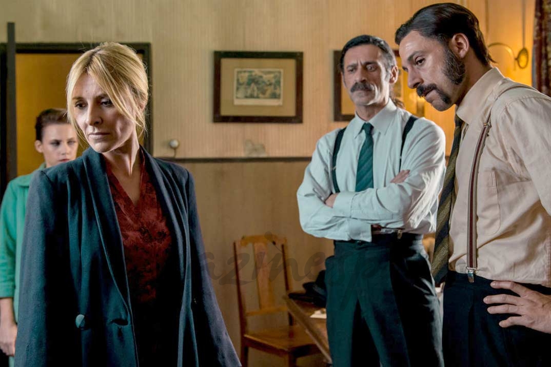 Aura Garrido, Cayetana Guillén Cuervo, Hugo Silva, Nacho Fresneda - El Ministerio del Tiempo - © RTVE