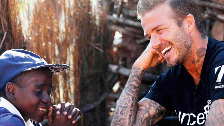 David Beckham, Embajador de Unicef
