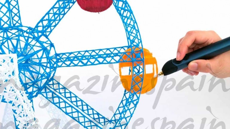 Un bolígrafo para imprimir 3D