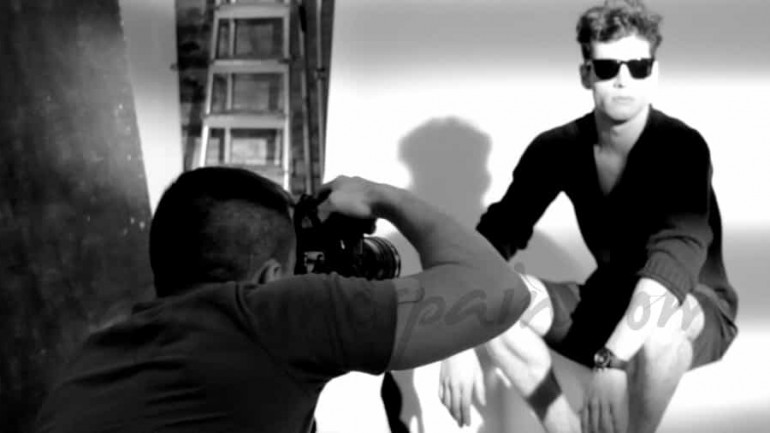 Un shooting de moda, por Fran Larrañaga