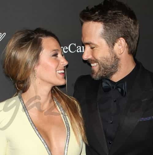 Blake Lively y Ryan Reynolds radiantes