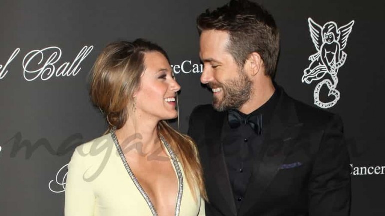 Blake Lively y Ryan Reynolds radiantes