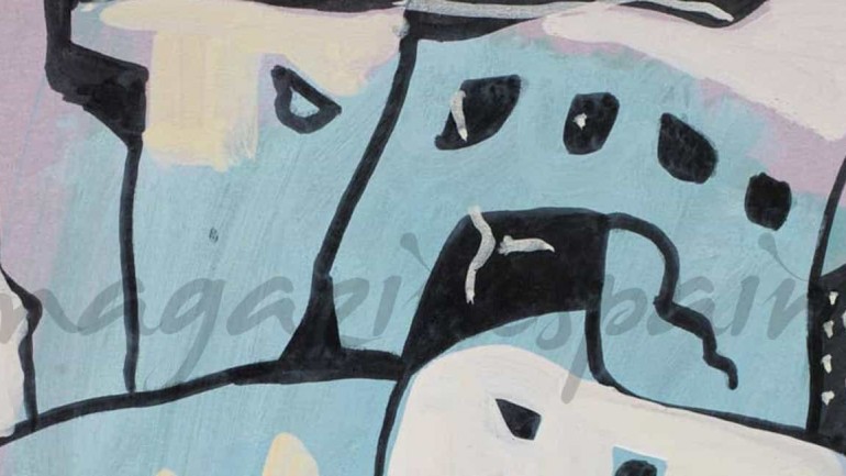 Francisco Bores. Gouaches para “El Cuervo” de Poe, en el Museo Thyssen-Bornemisza