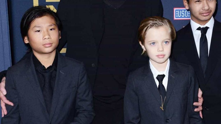 Brad Pitt siempre al lado de  Angelina