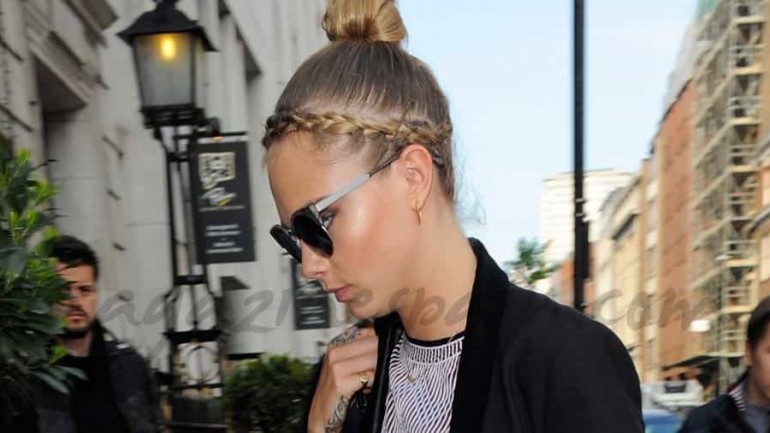 Cara Delevingne de día y de noche