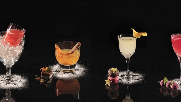 Cócteles navideños