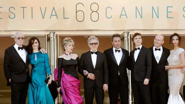 El glamour de Cannes y sus «guardaespaldas»…
