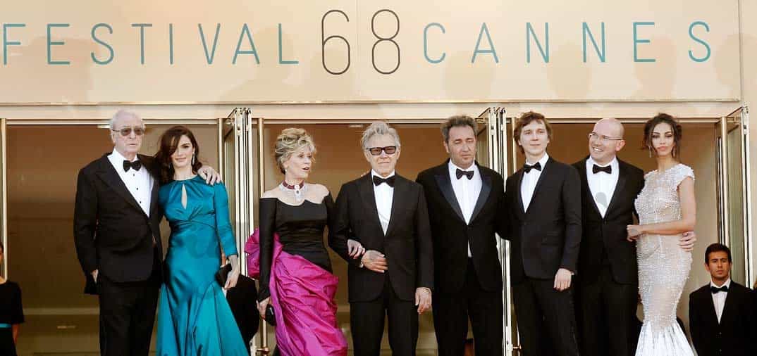 El glamour de Cannes y sus «guardaespaldas»…